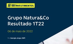 GRUPO NATURA & Co - Resultado no 1º Trimestre/2022: FRACO, QUEDA DAS RECEITAS