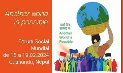 FORUM SOCIAL MUNDIAL rene-se no NEPAL nesta 5 feira